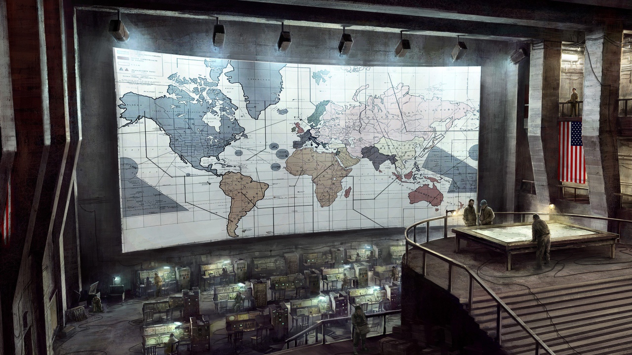 Карта военных действий ВОВ