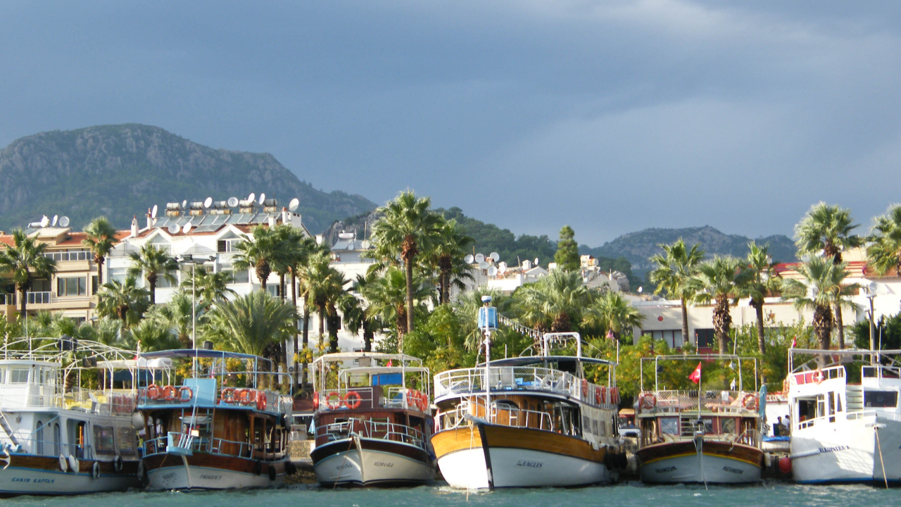 Побережье в Мармарис, Турция