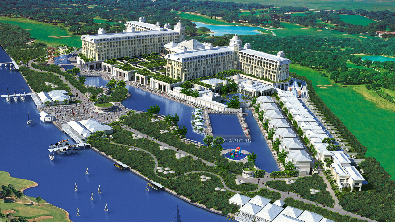 Великолепный отель в Белек, Турция