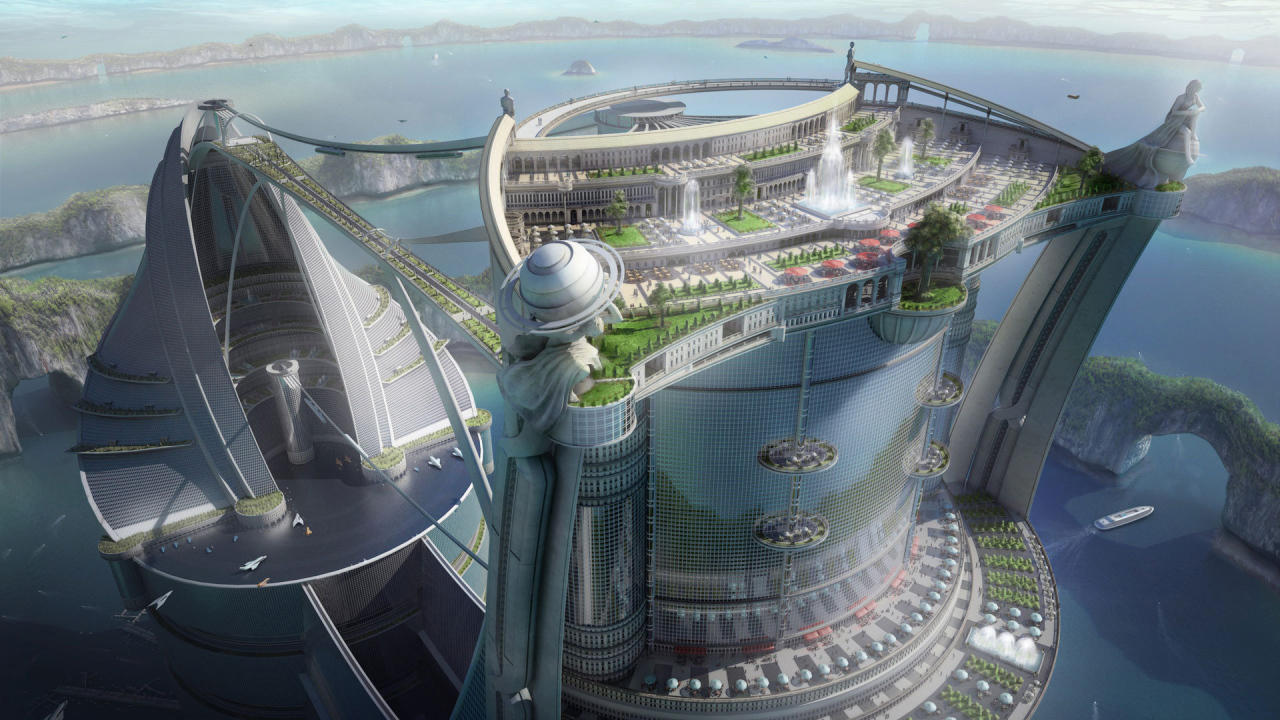 Проект здания в Дубаи