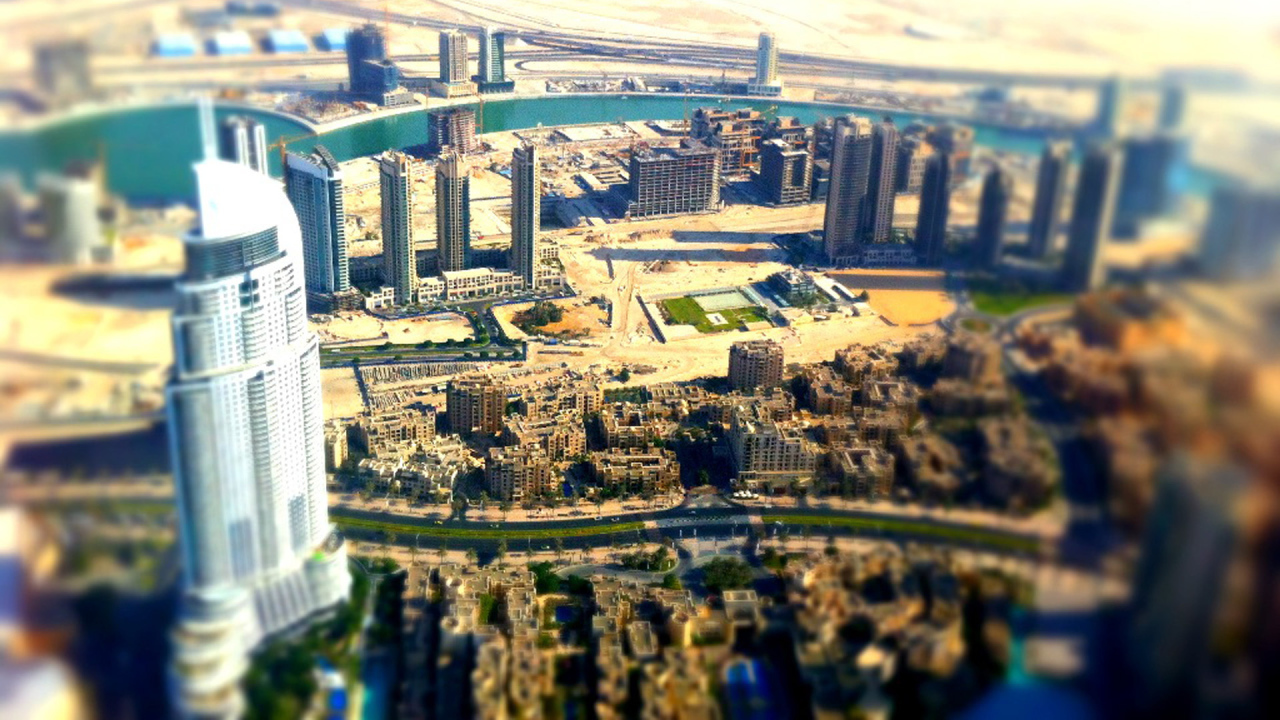 Игрушечный город Дубаи