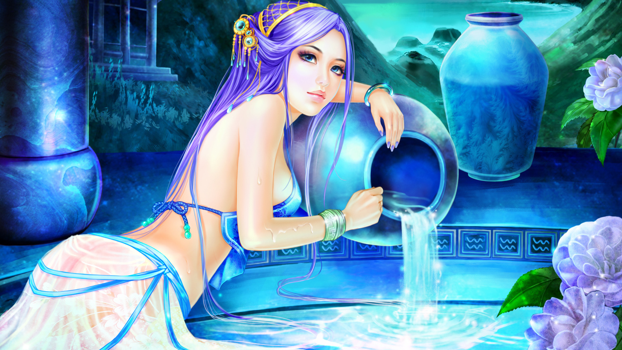 Девушка знак Водолея