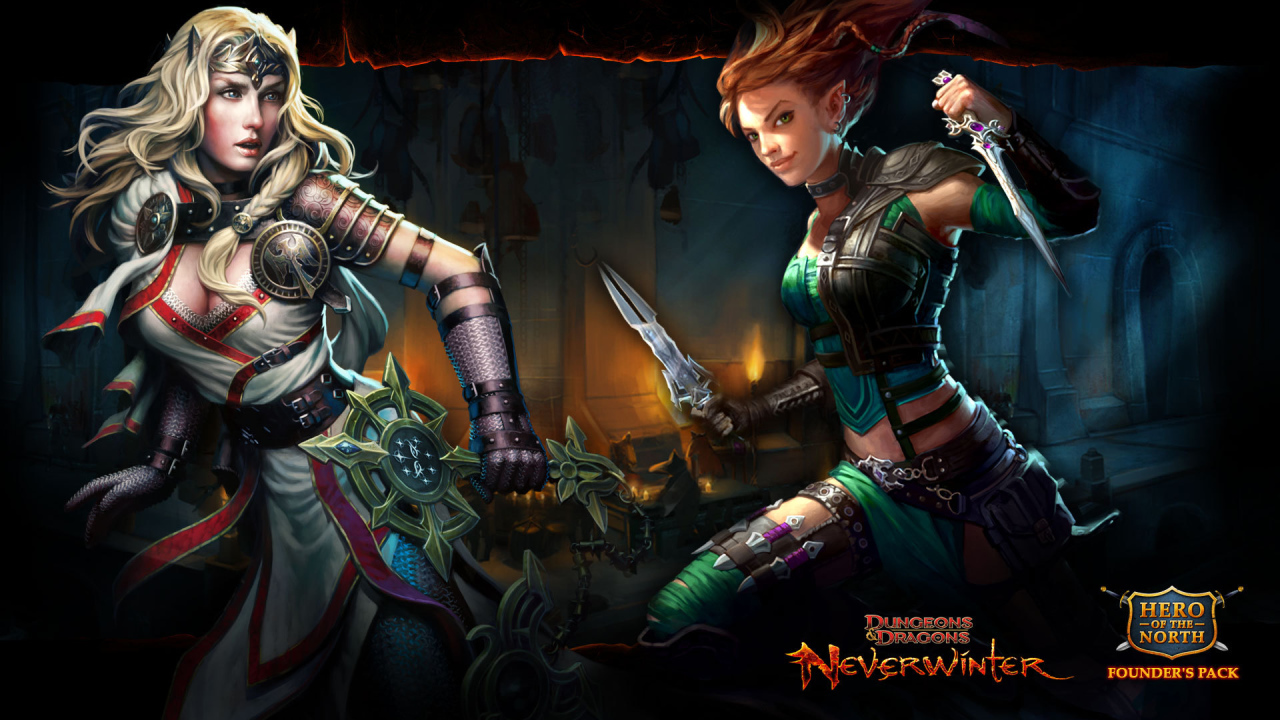 Отчаянные героини игры Neverwinter