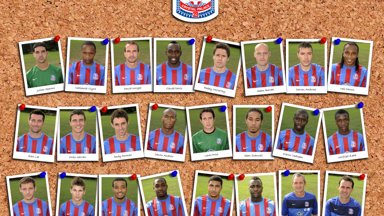Известный Футбольный клуб Англии Кристал Пэлас