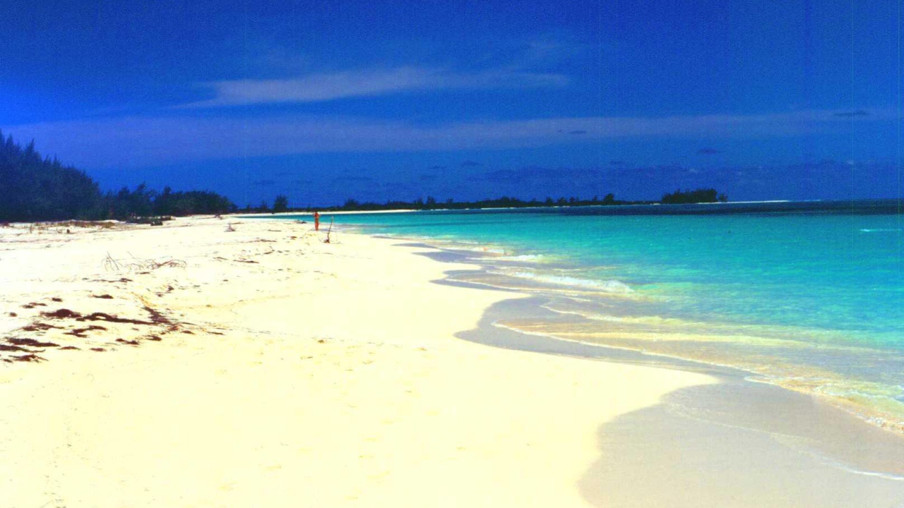 Золотой пляж на курорте Кайо Санта Мария, Куба