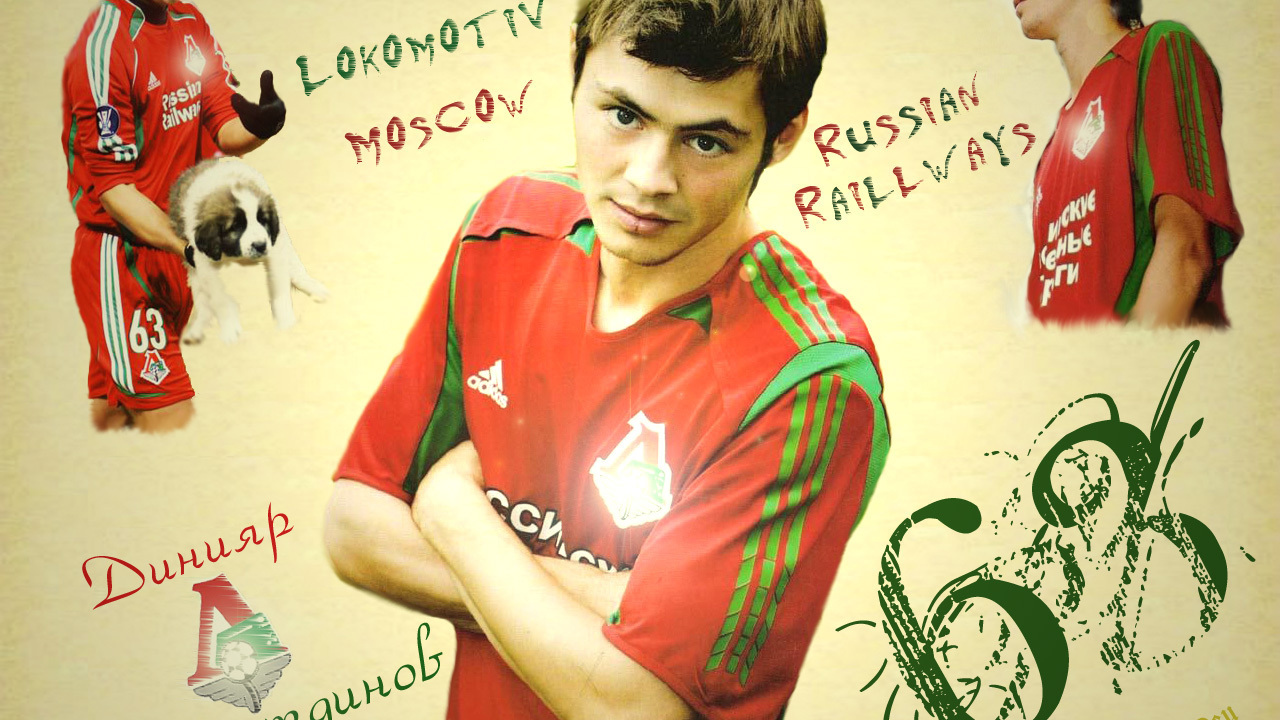 Lokomotiv player Diniyar Bilyaletdinov