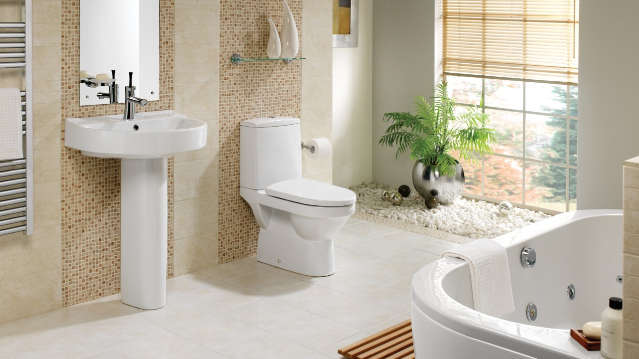 Современное оформление ванной