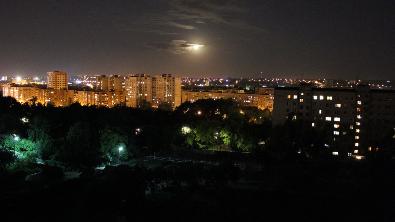 Ночной Харьков