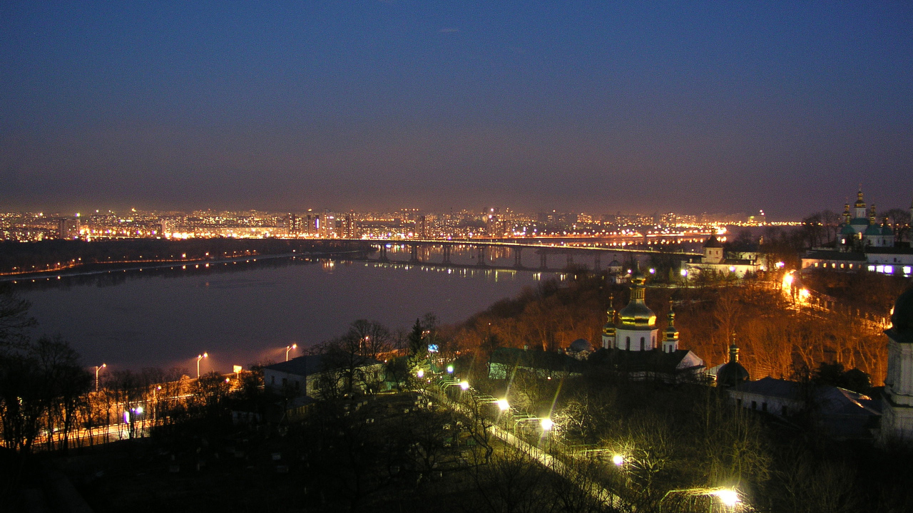 Ночной Киев