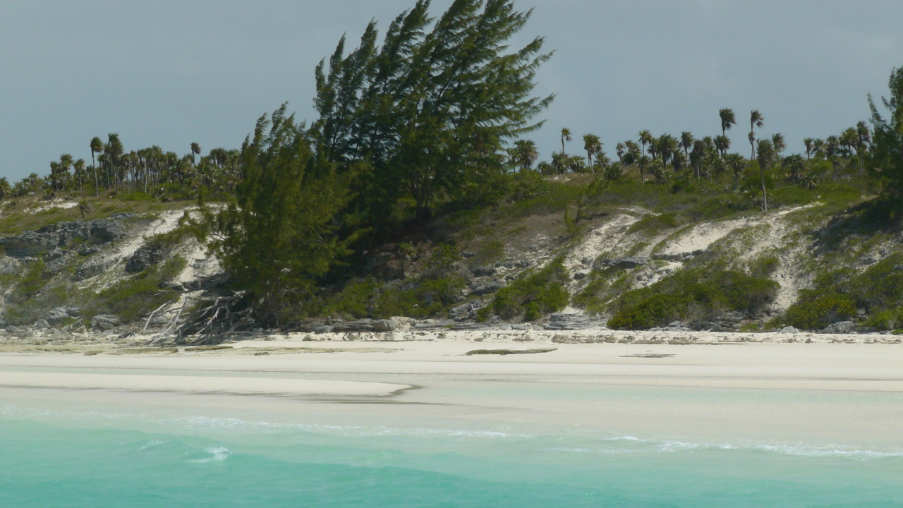 Морское побережье на курорте Кайо Гильермо, Куба