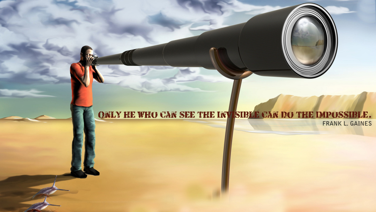 Только тот кто видит цель сможет её достичь