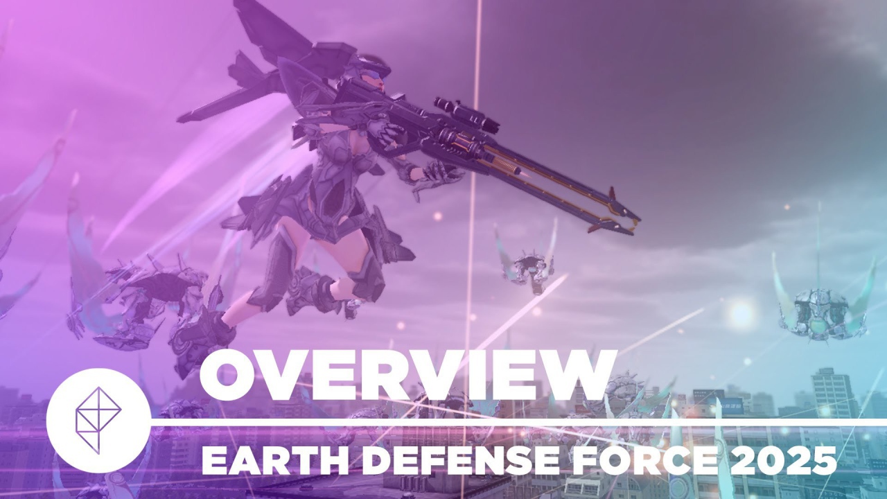 Постер игры Earth defense force 2025