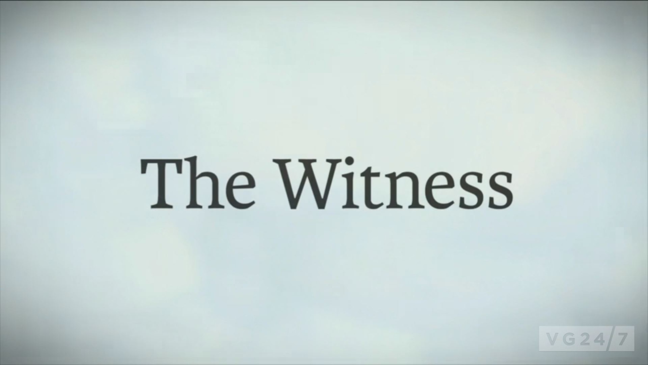 Постер игры The Witness