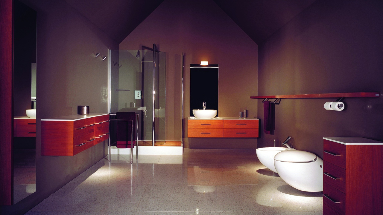 Романтическая атмосфера в ванной