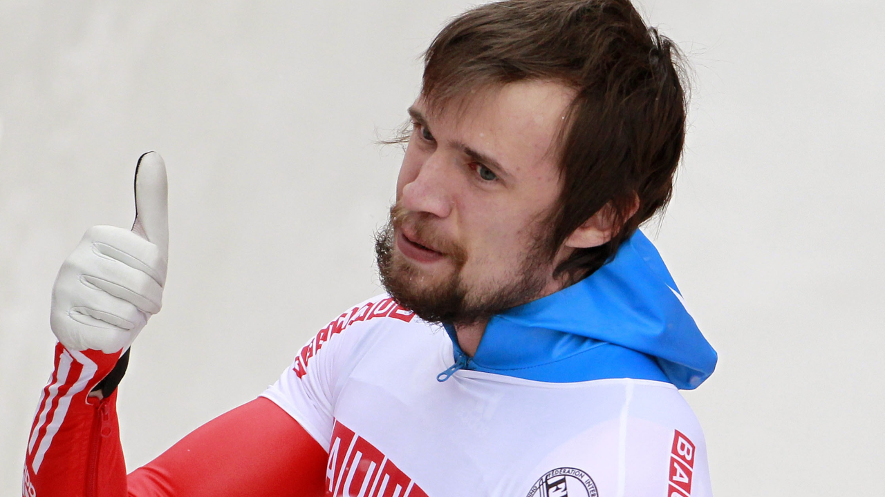 Александр Третьяков российский скелетонист золотая медаль в Сочи 2014 год