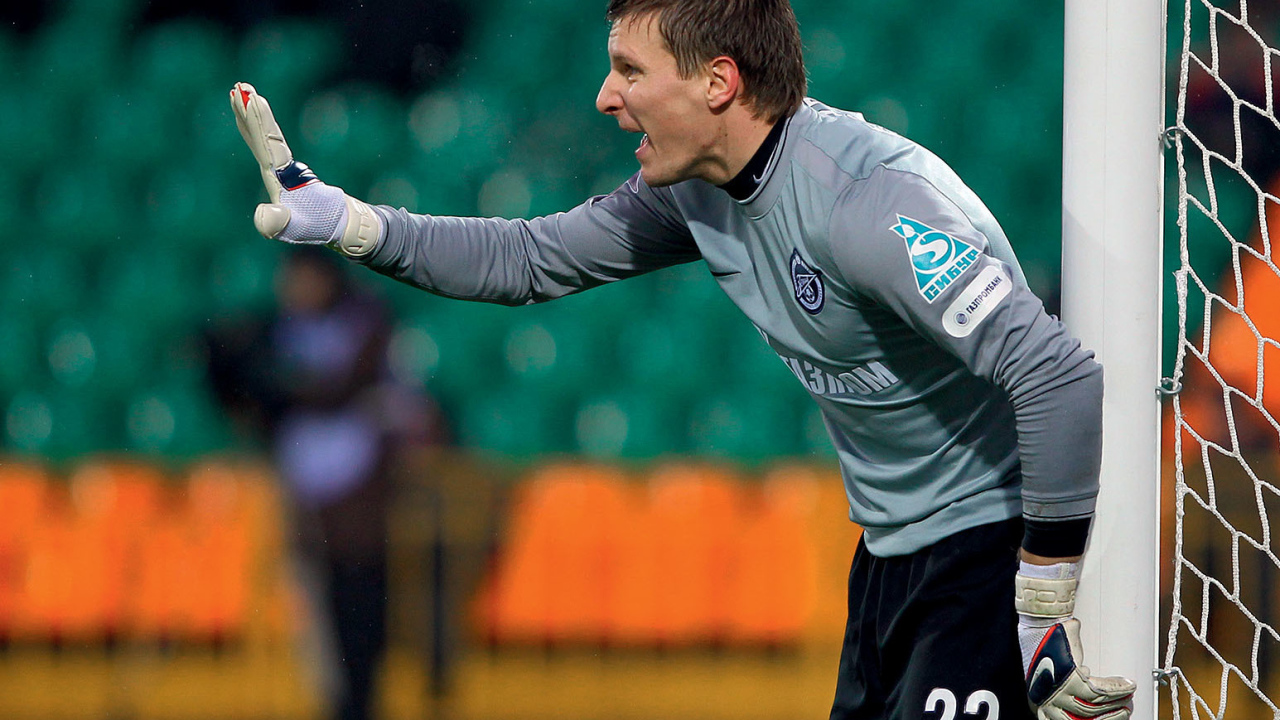 Российский футболист Игорь Усминский