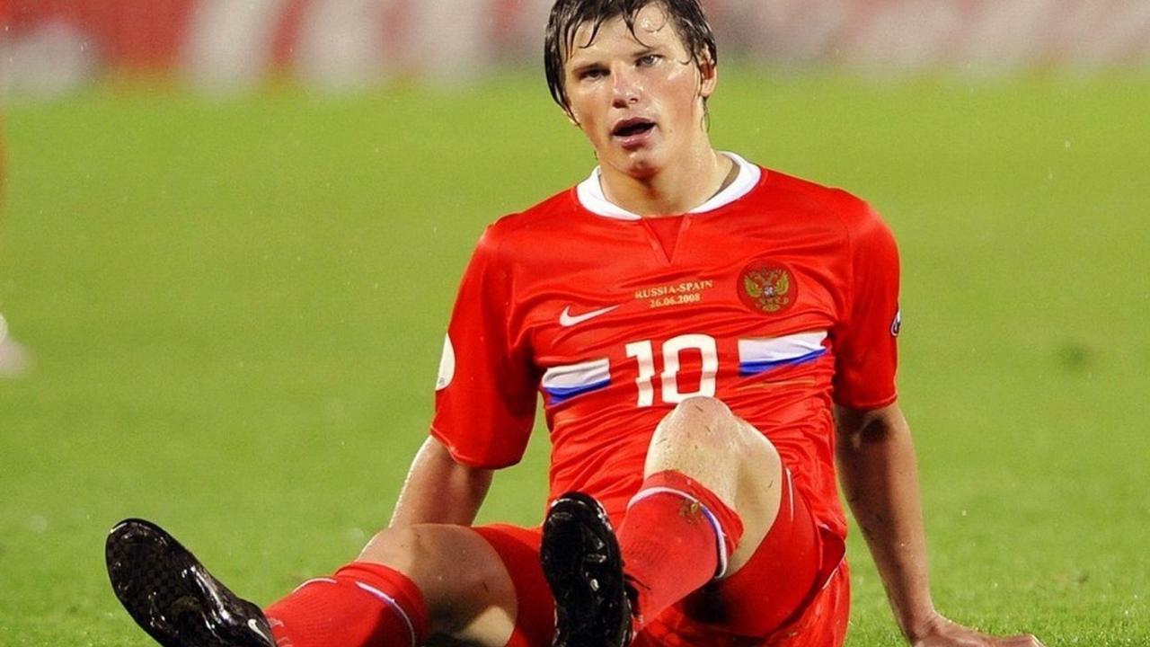 Игрок сборной России Андрей Аршавин