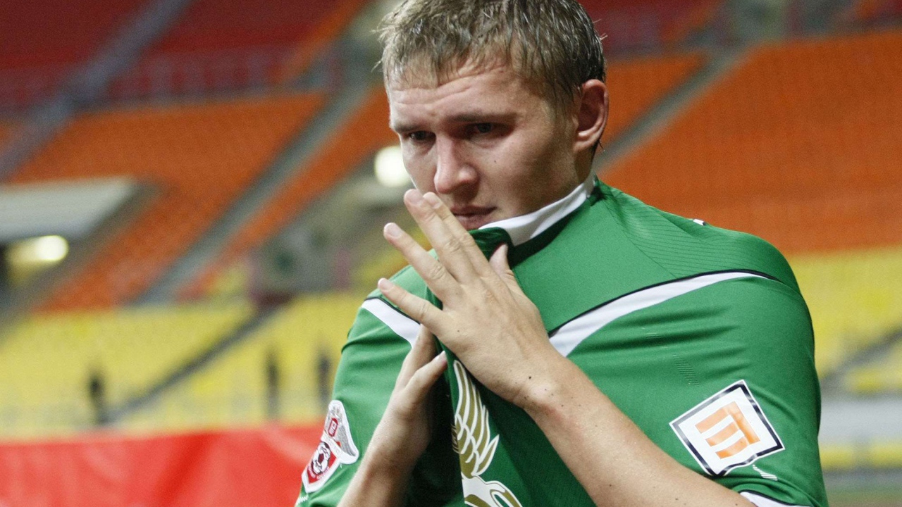 Российский футболист Александр Бухаров