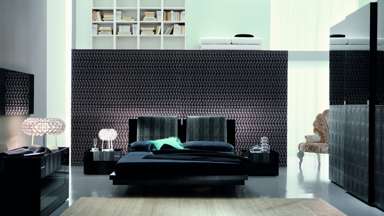 Стильный дизайн спальни