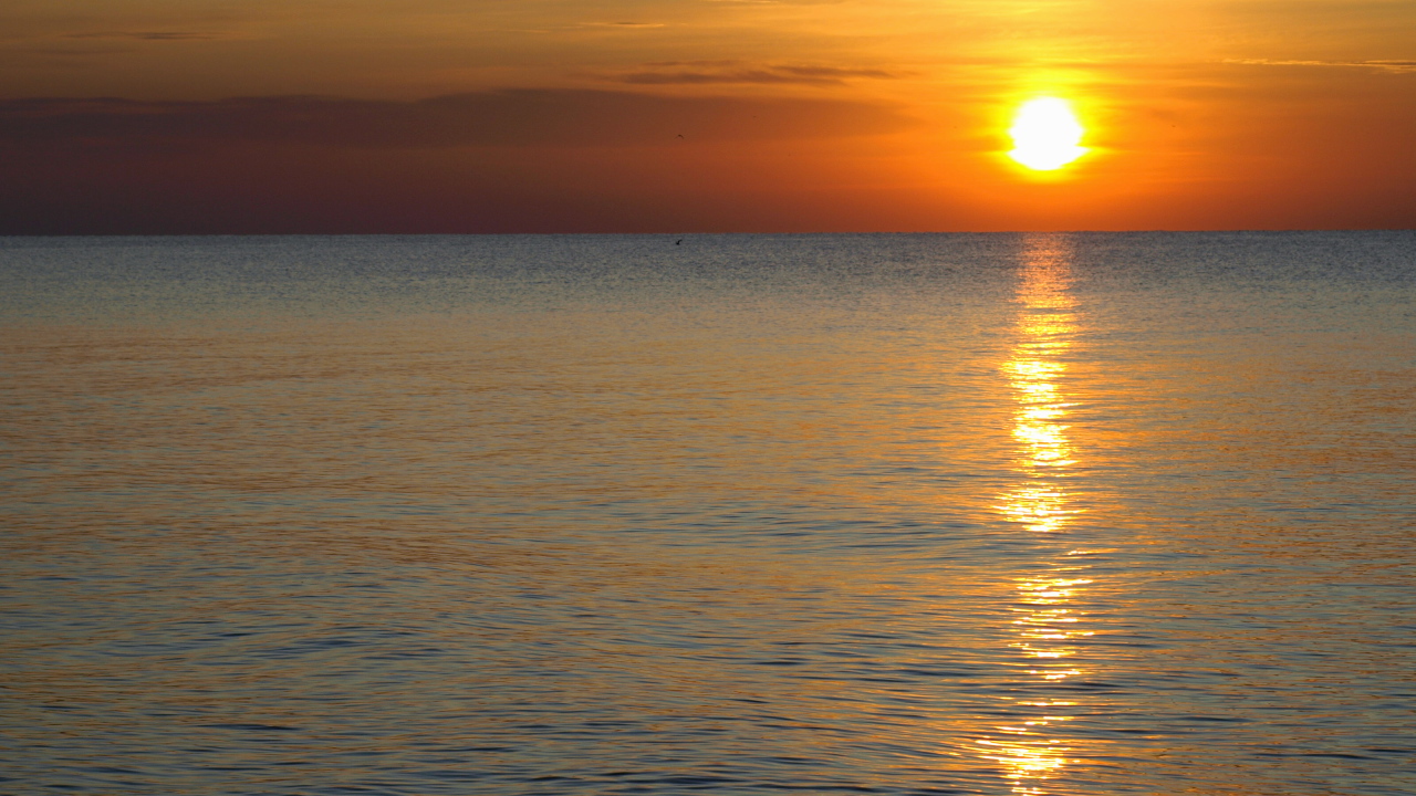 Закат над Черным морем Одесса