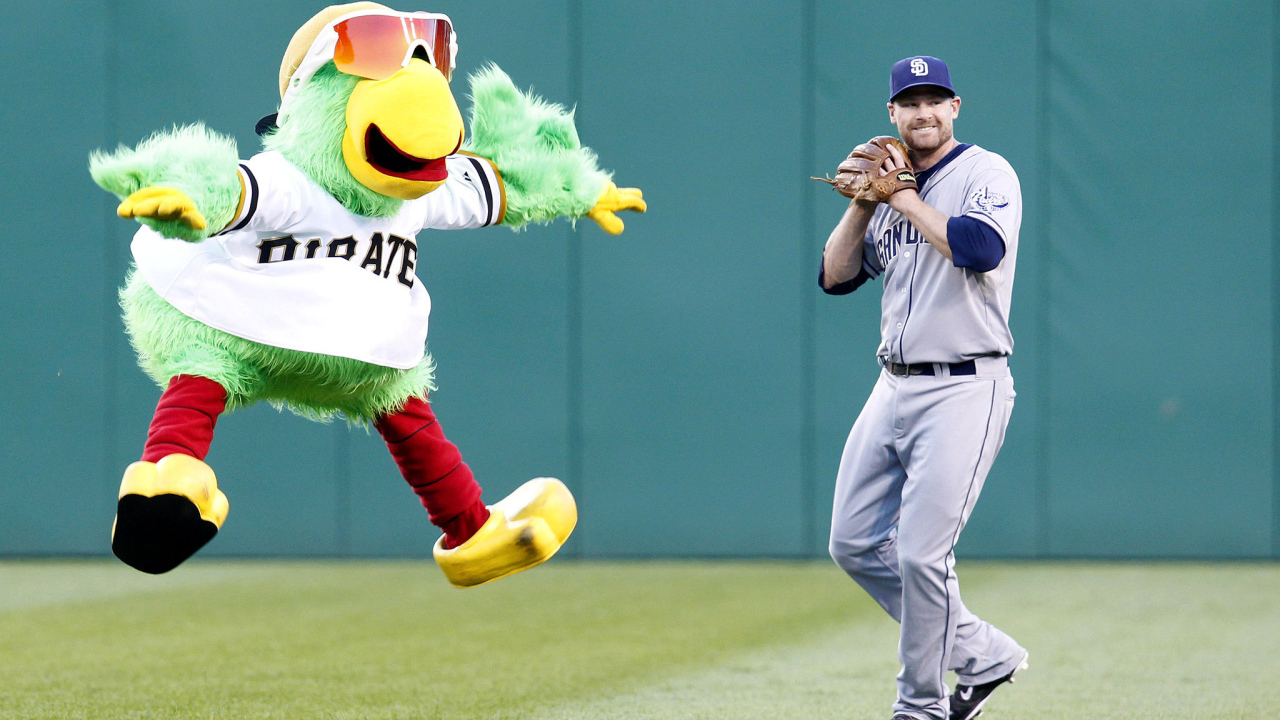 Символ бейсбольной команды с игроком