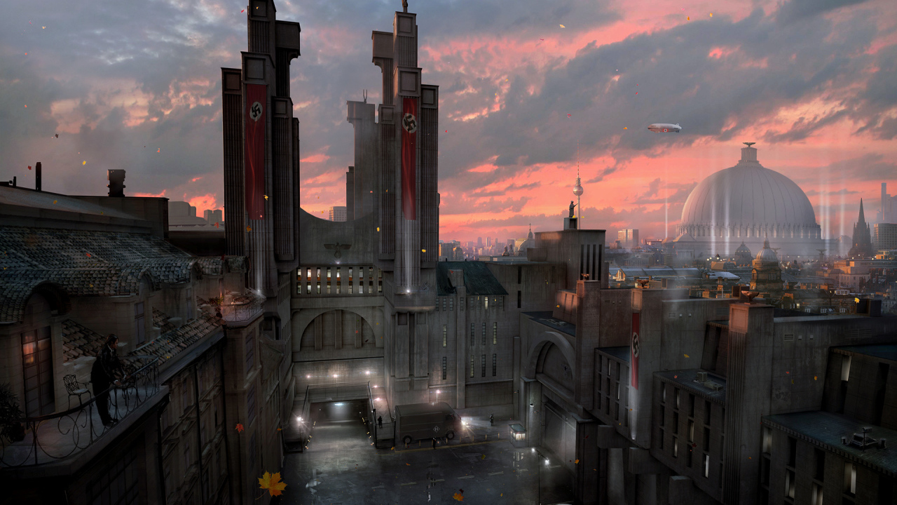 Мир игры Wolfenstein the new order