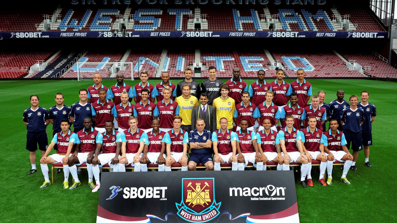 Лучший футбольный клуб Англии Вест Хэм Юнайтед