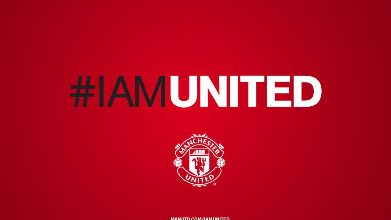 Знаменитая Футбольная команда Англии Манчестер Юнайтед