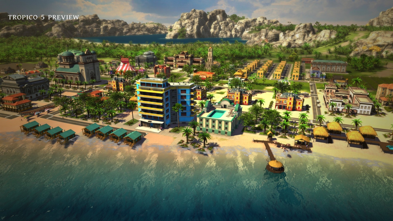 Вид в игре Tropico 5