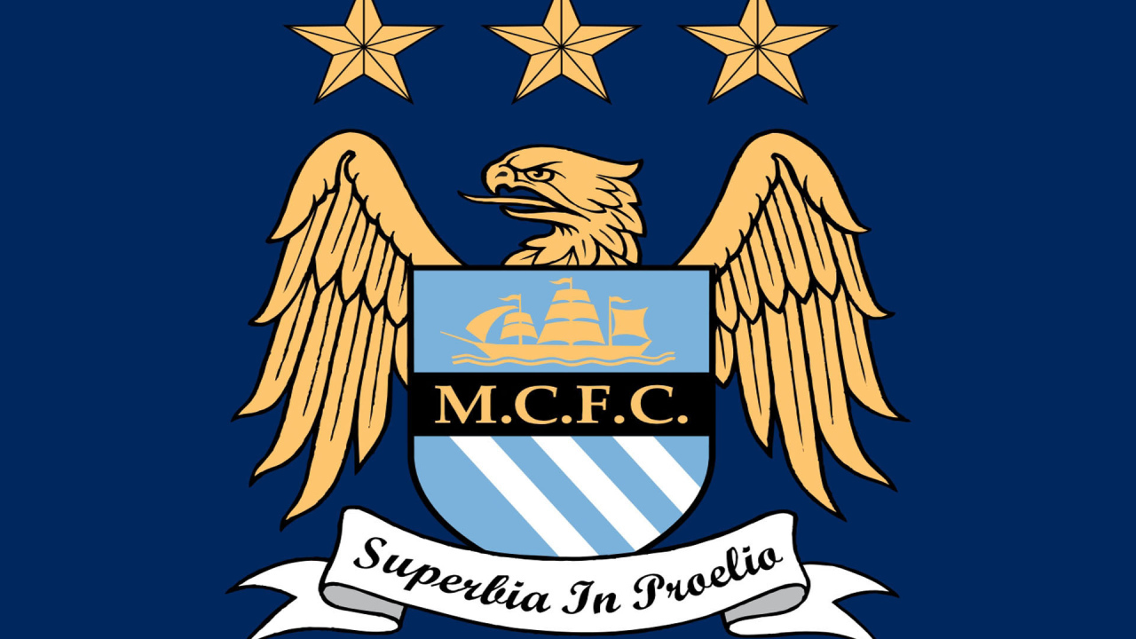 Известный Футбольный клуб Англии Манчестер Сити