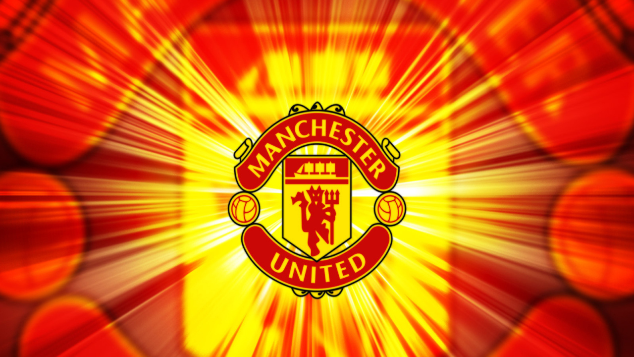 Знаменитый футбольный клуб Англии Манчестер Юнайтед