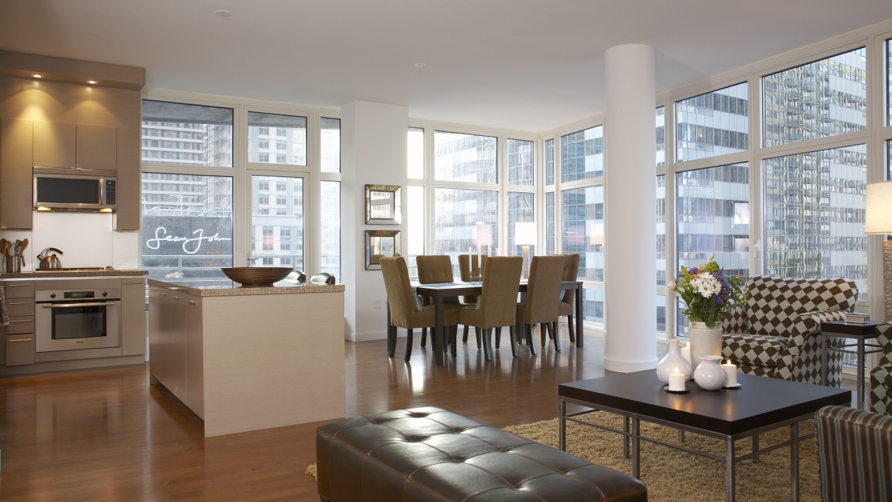 Комната в мегаполисе