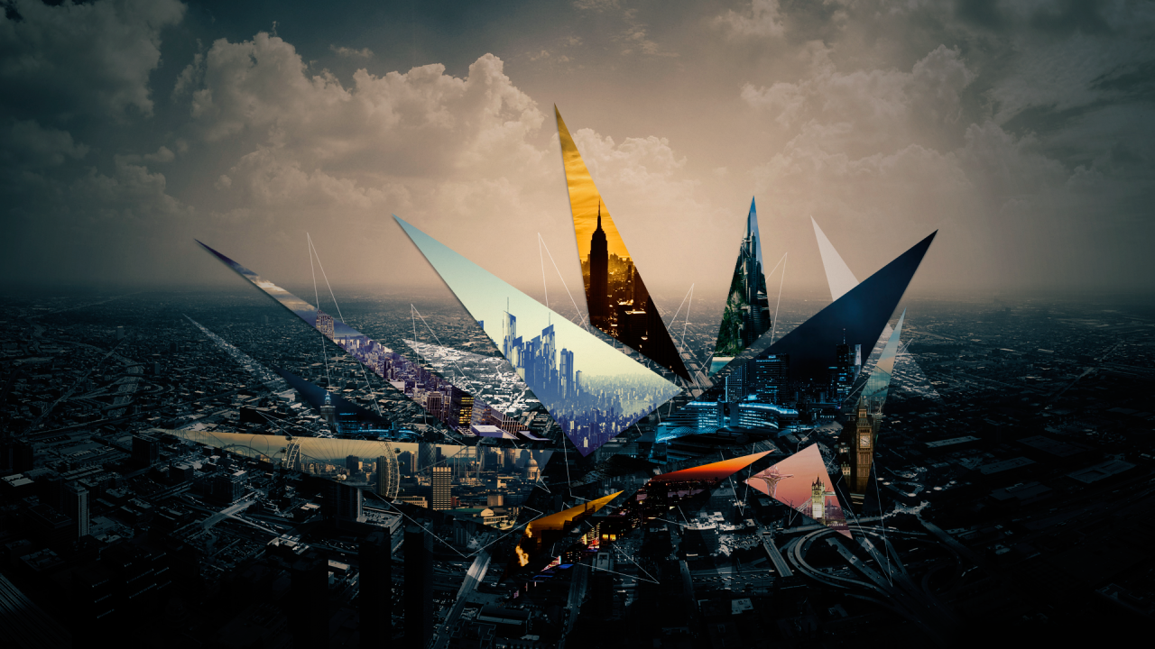 3Д структура в Нью-Йорке