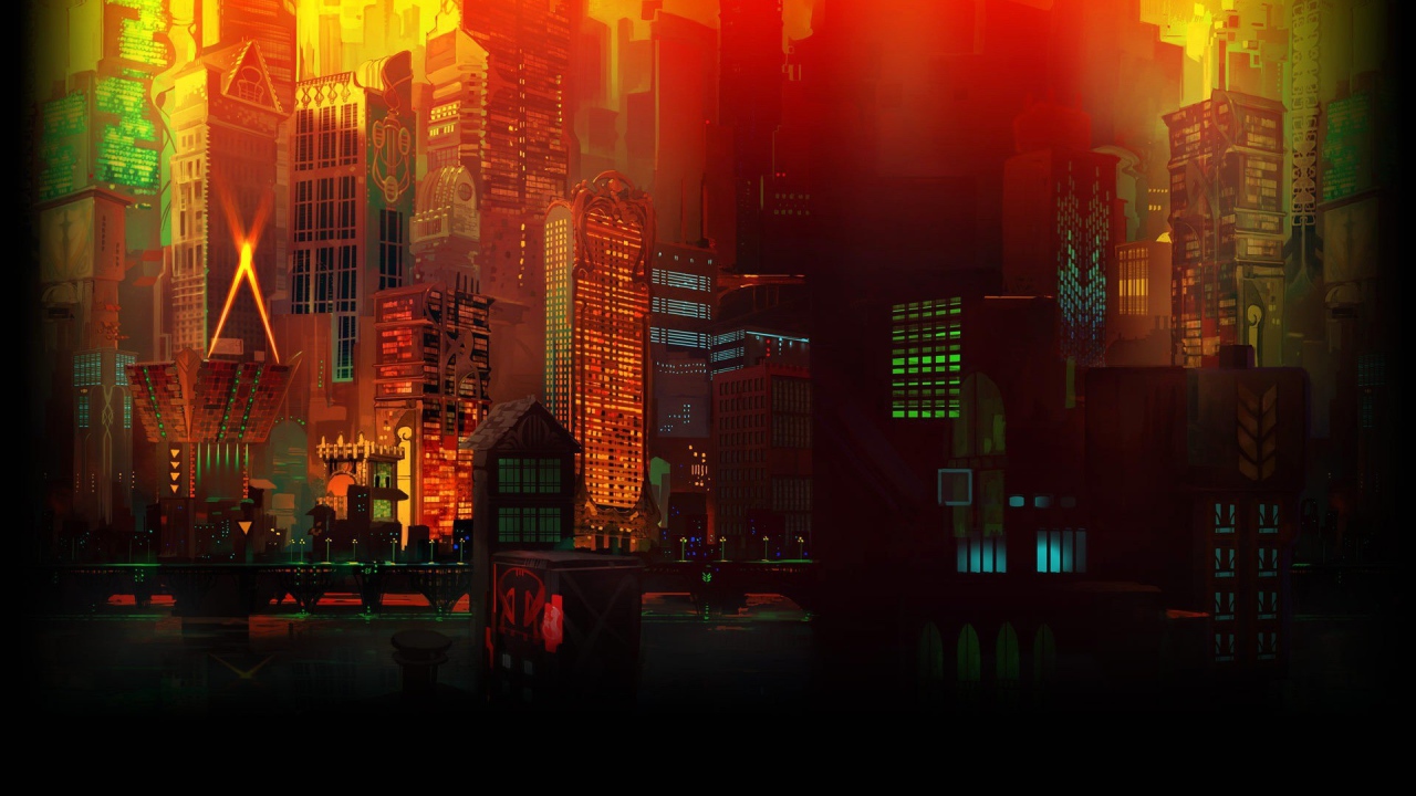 Ночной город, 3Д графика