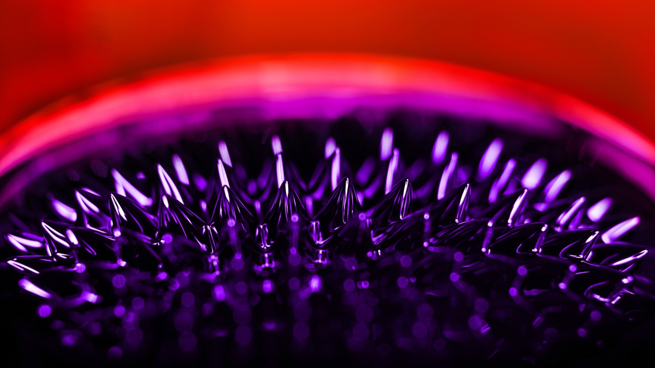 Щетинки ферромагнитной жидкости