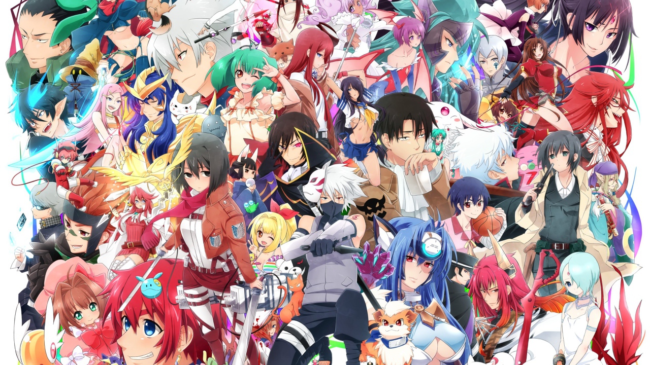 Абсолютно все герои аниме