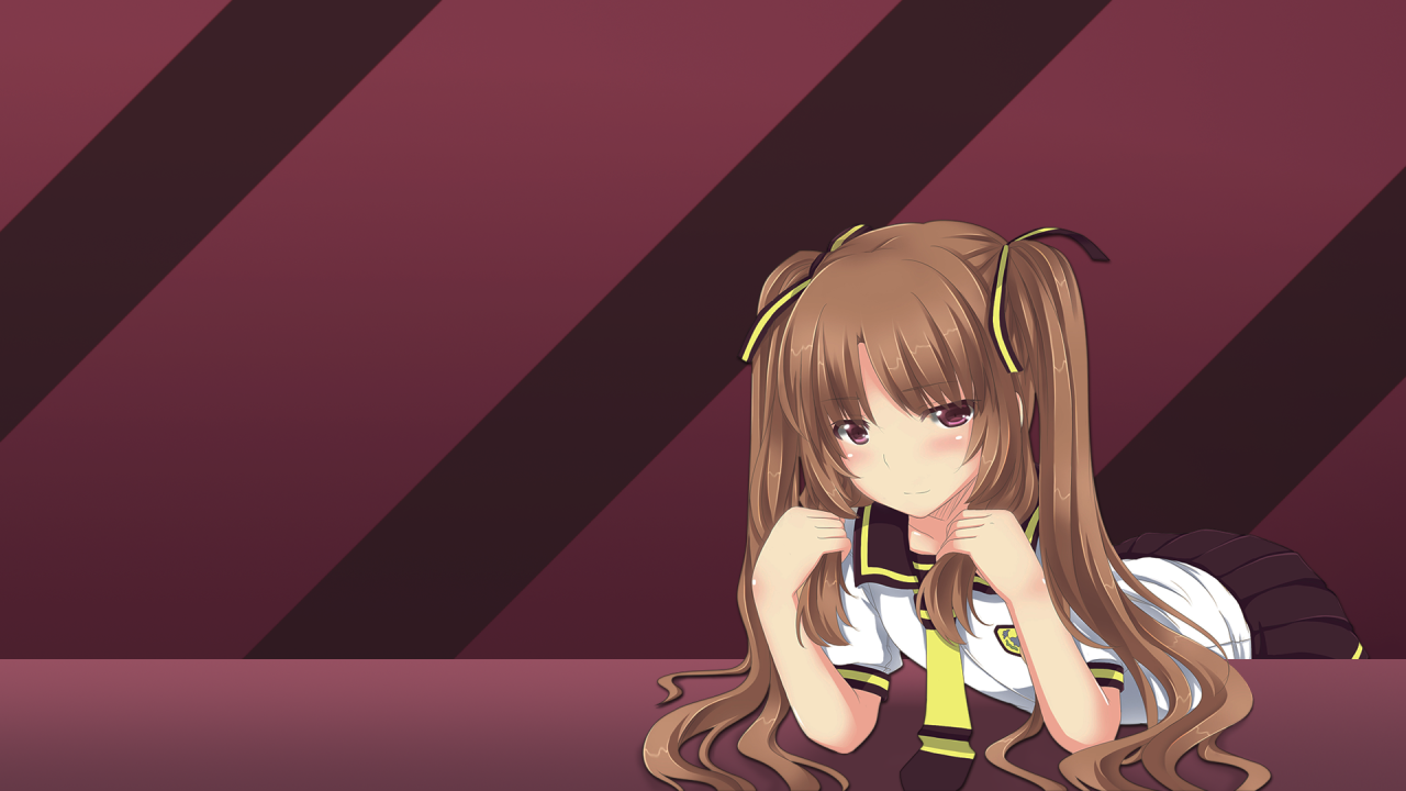 Девочка из аниме Ждём тебя летом