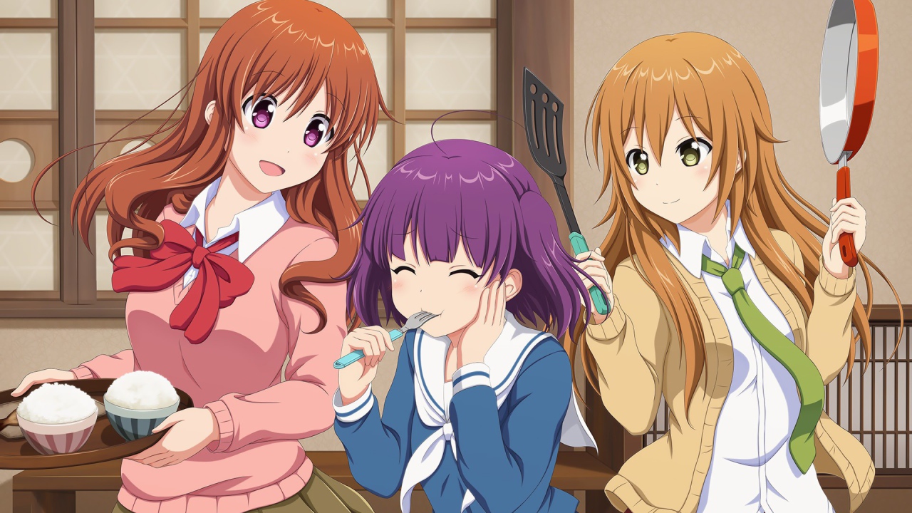 Аниме девушки, Koufuku Graffiti