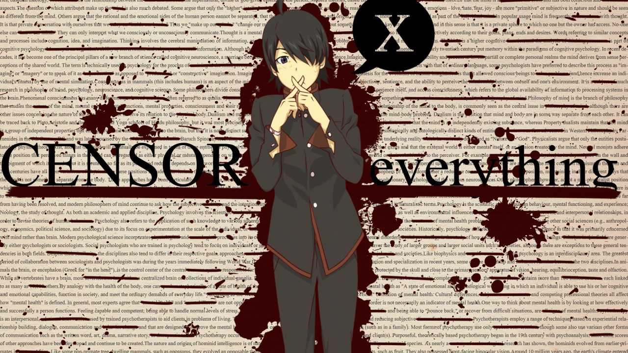 Аниме нуждается в цензуре