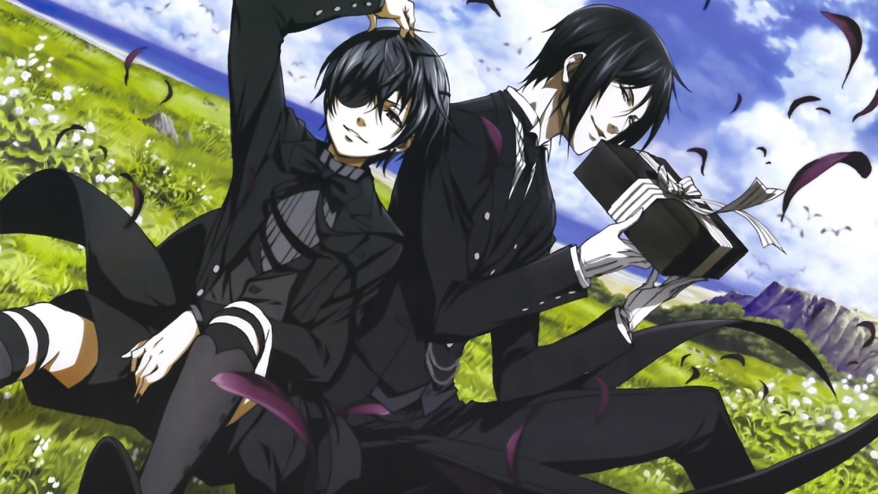Черные герои манги Black Butler