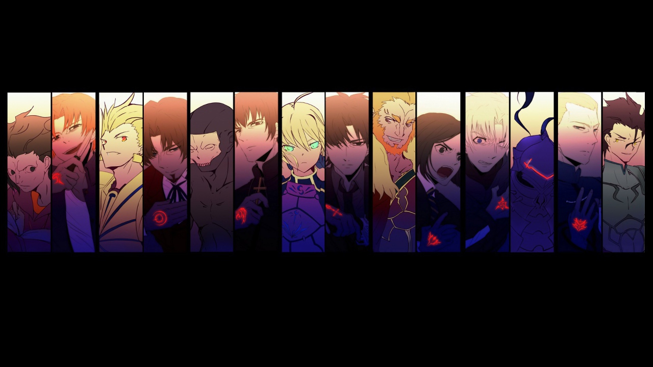 Персонажи аниме Fate-Zero