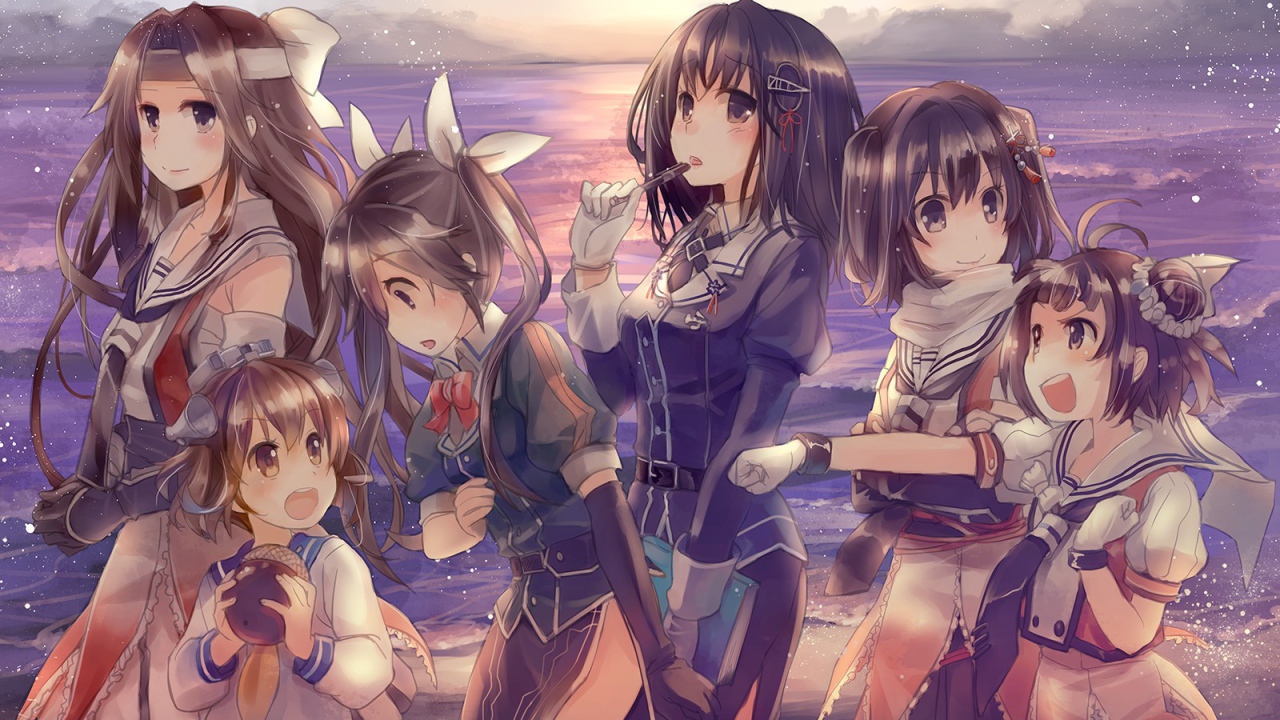 Персонажи аниме Kantai Collection