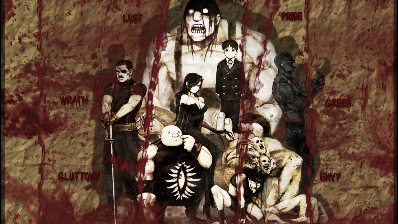 Персонажи из аниме Стальной алхимик