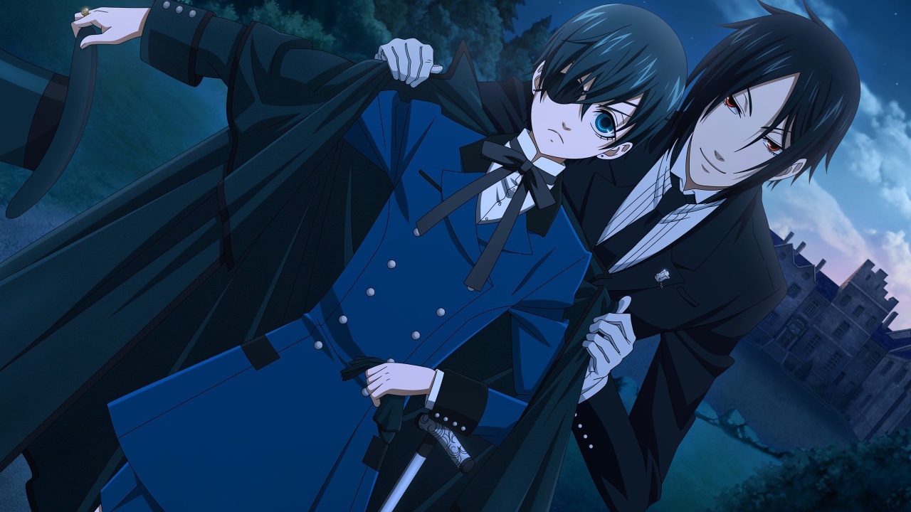 Пара из аниме Демон-дворецкий