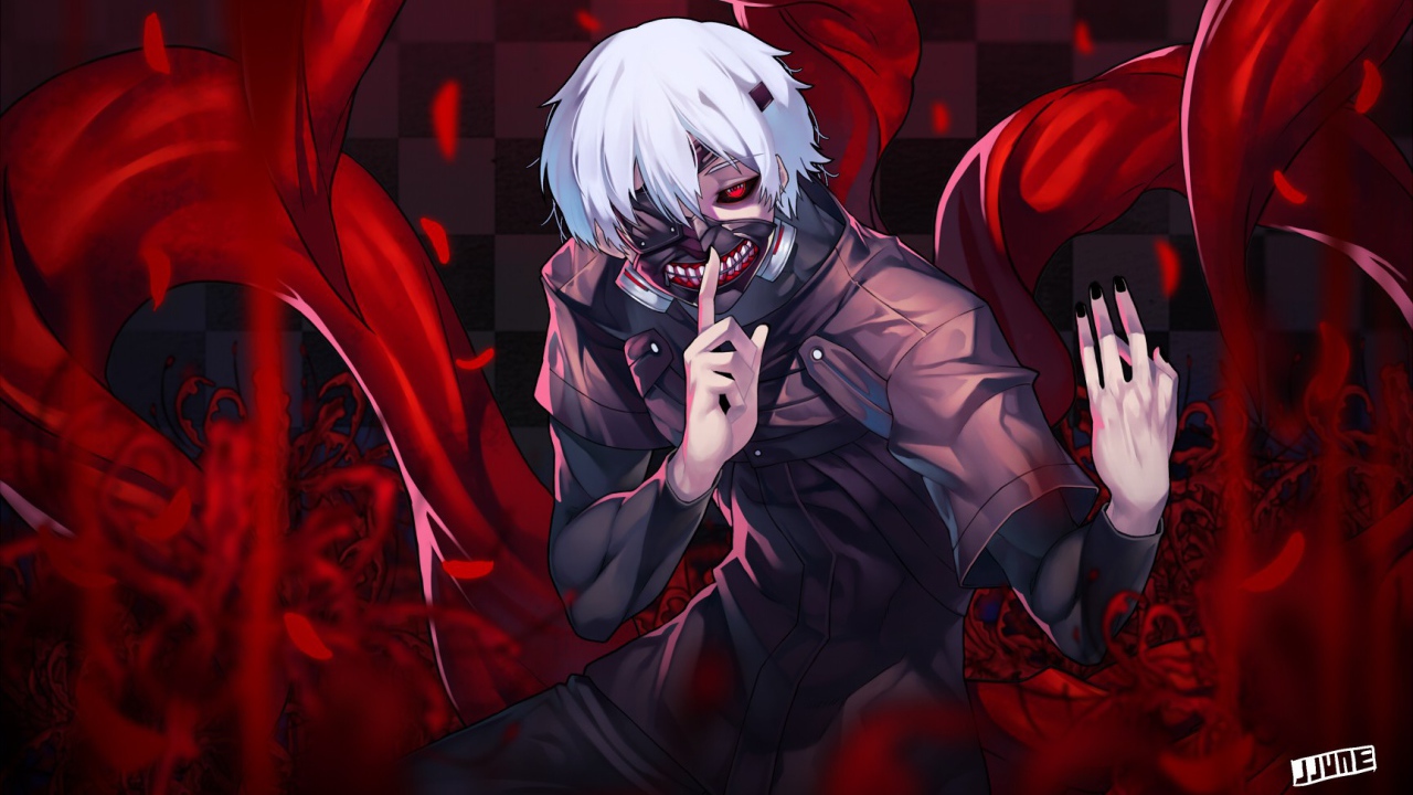 Злой персонаж аниме Tokyo Ghoul