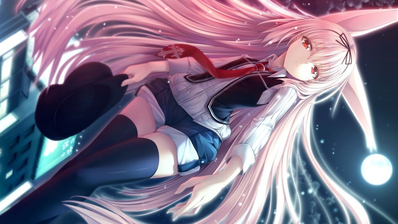 Девушка из аниме Gleam Garden no Shoujo