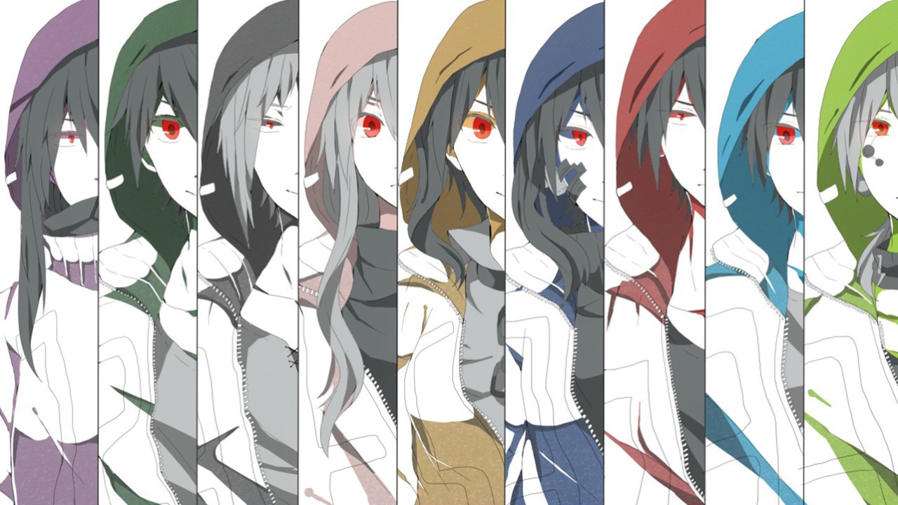 Девушки из аниме Kagerou Project