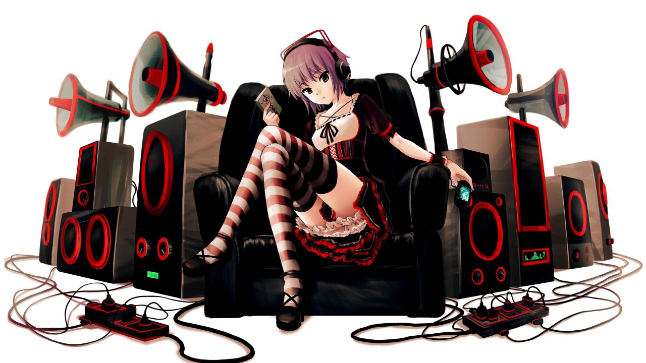 Харухи Судзумия из аниме любит музыку