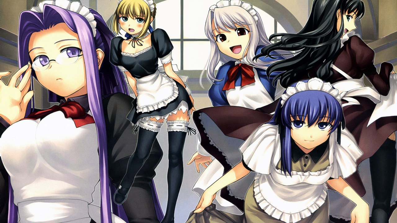 Горничные из мира аниме