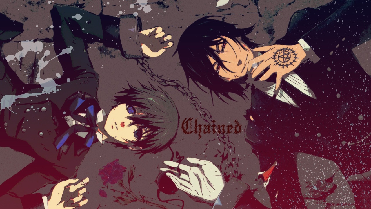 Манга аниме Тёмный дворецкий